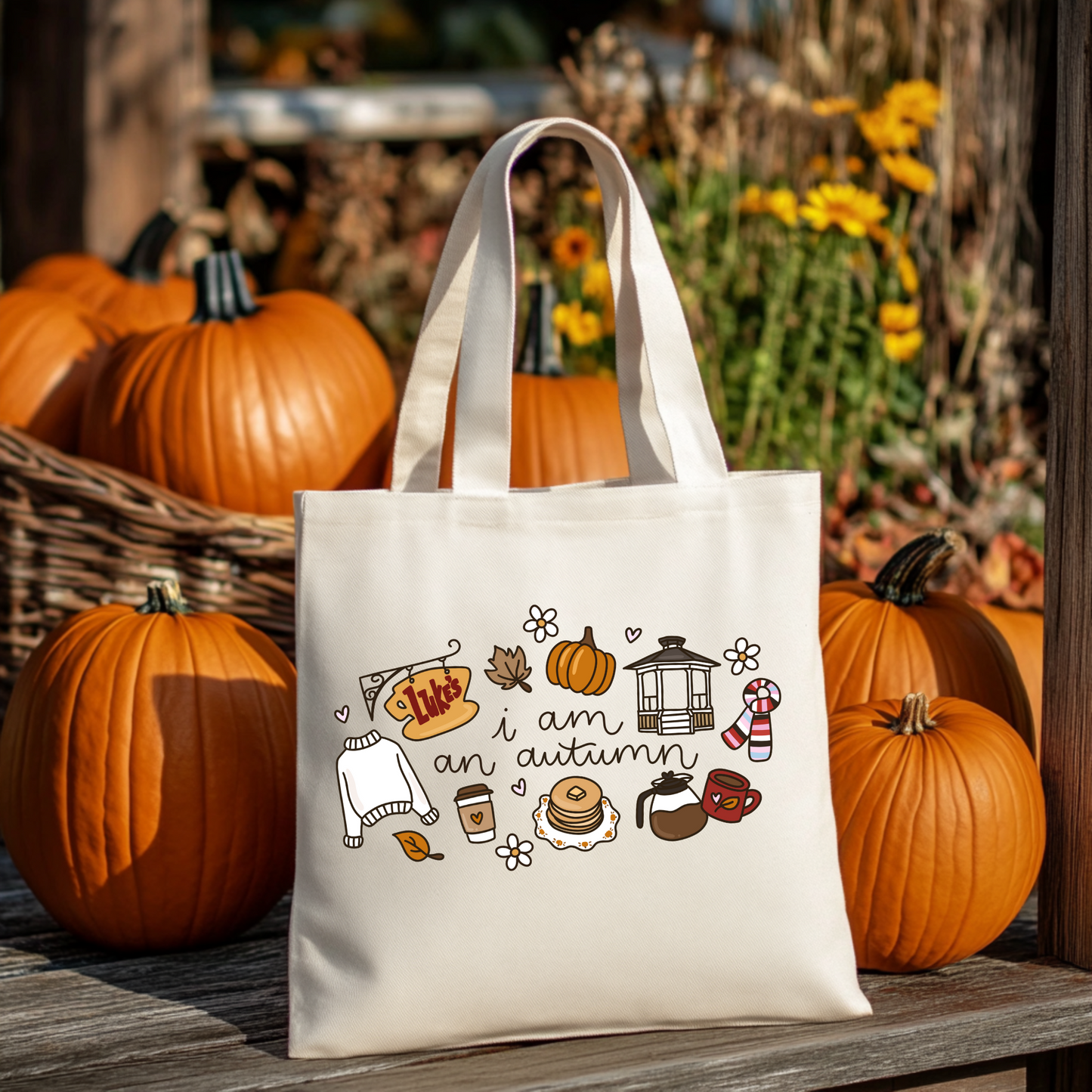 GG I am an autumn tote