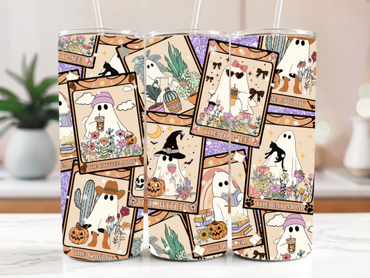 Halloween Tarot Tumbler