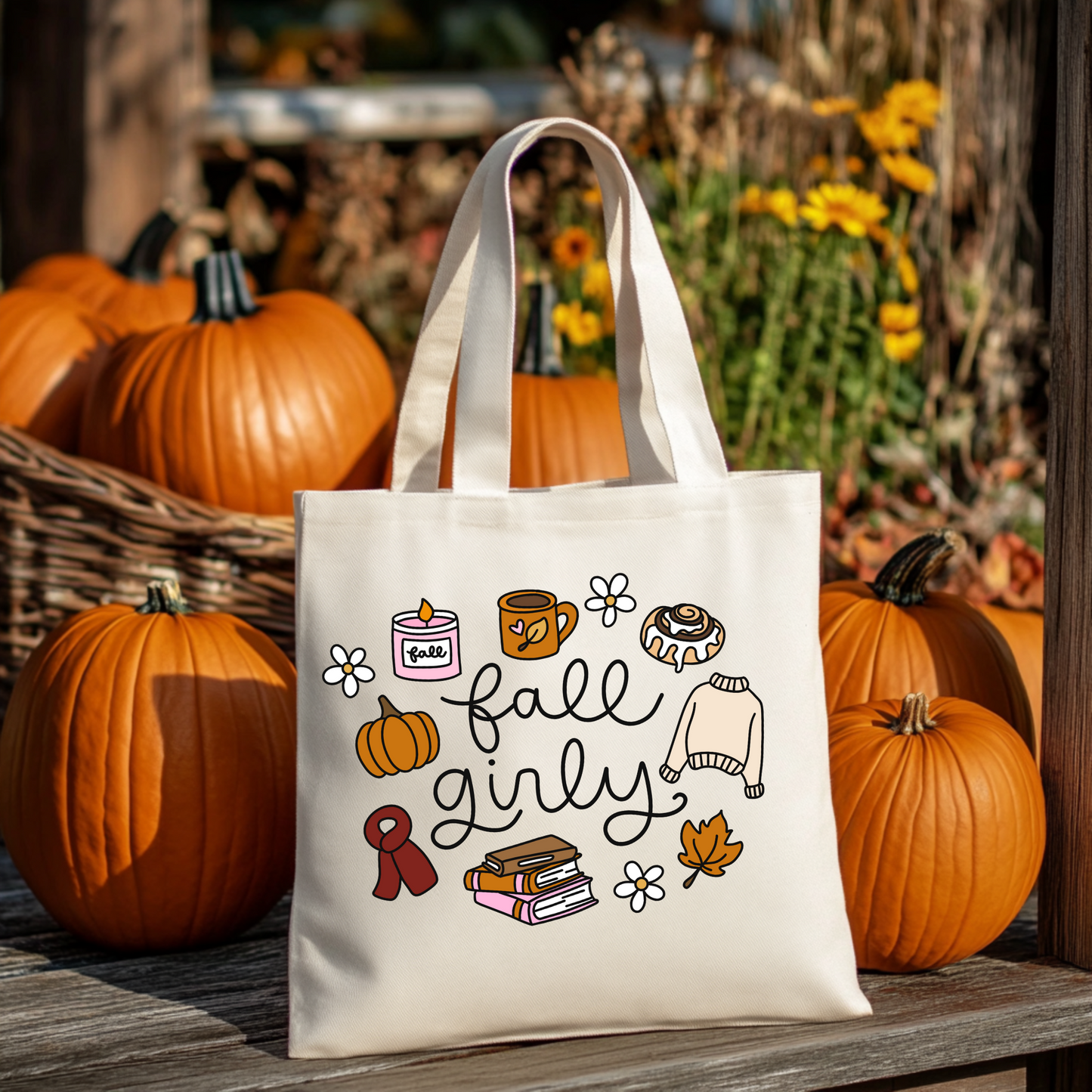 Fall Girly tote