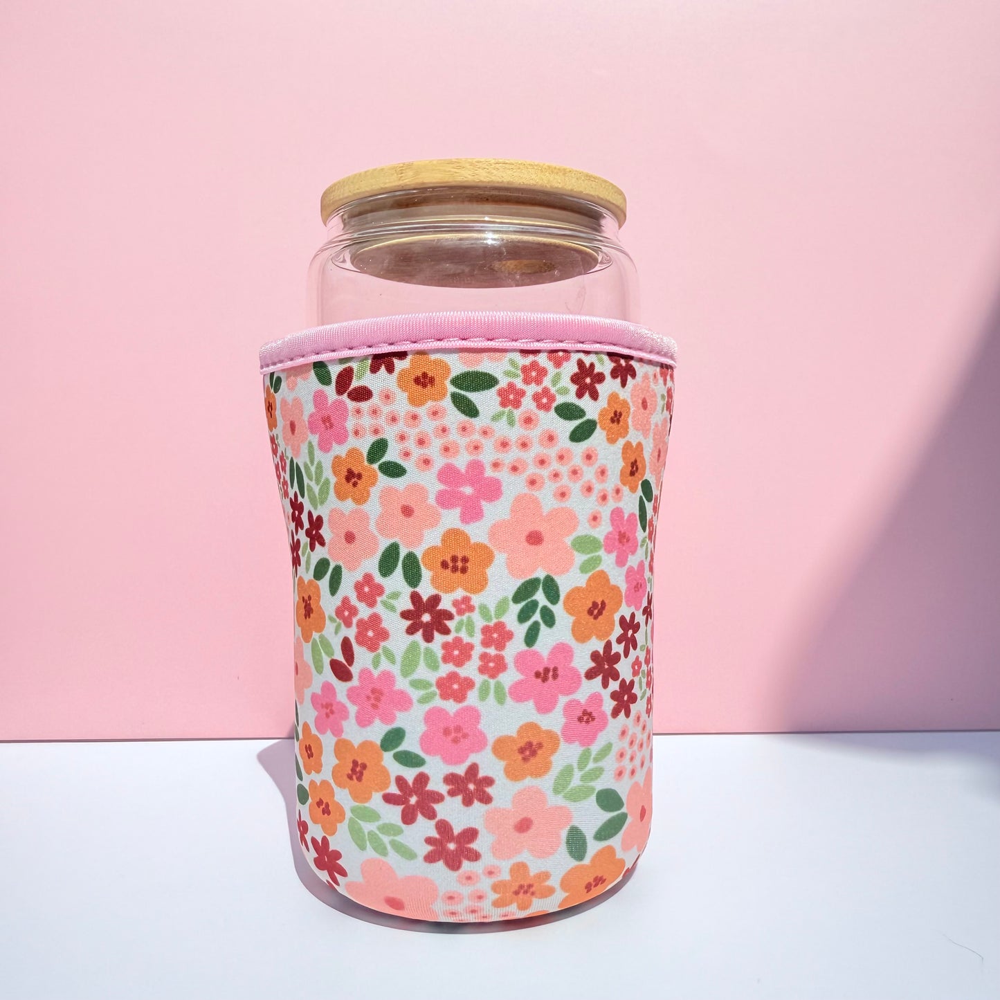 Fall Flowers Drink Sleeve