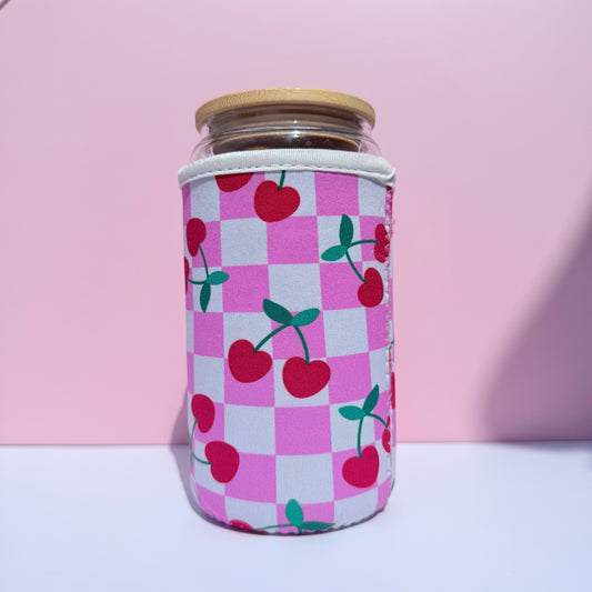 Checkered Cherries Sleeve