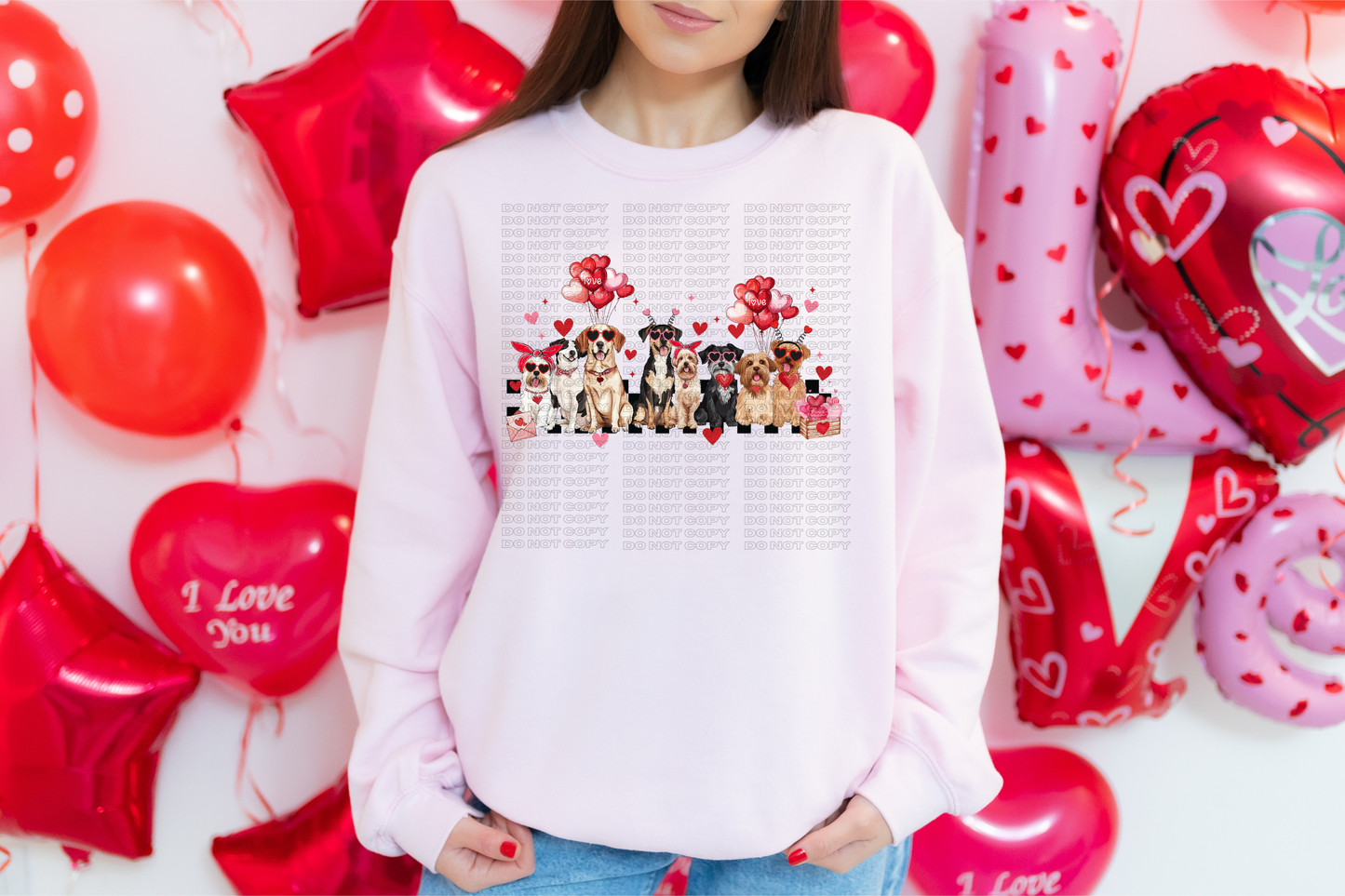 DTF Print - Love Dogs