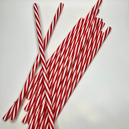 Candy Cane Straw