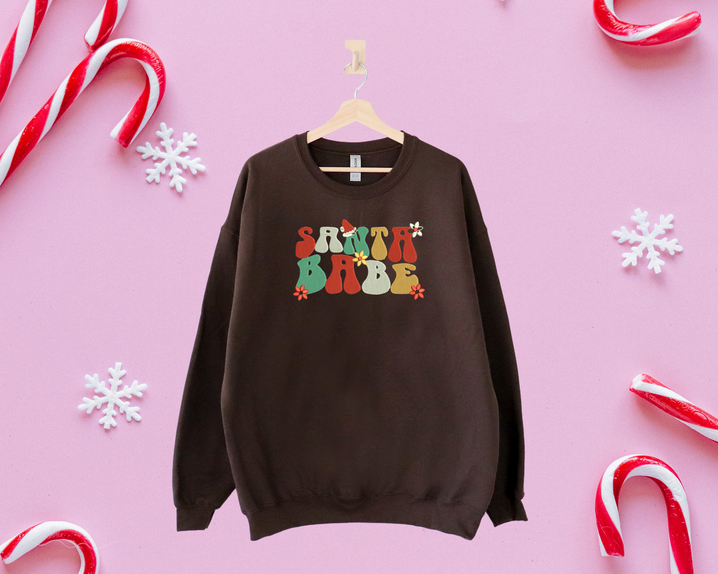 Santa Babe Crewneck (Embroidered)